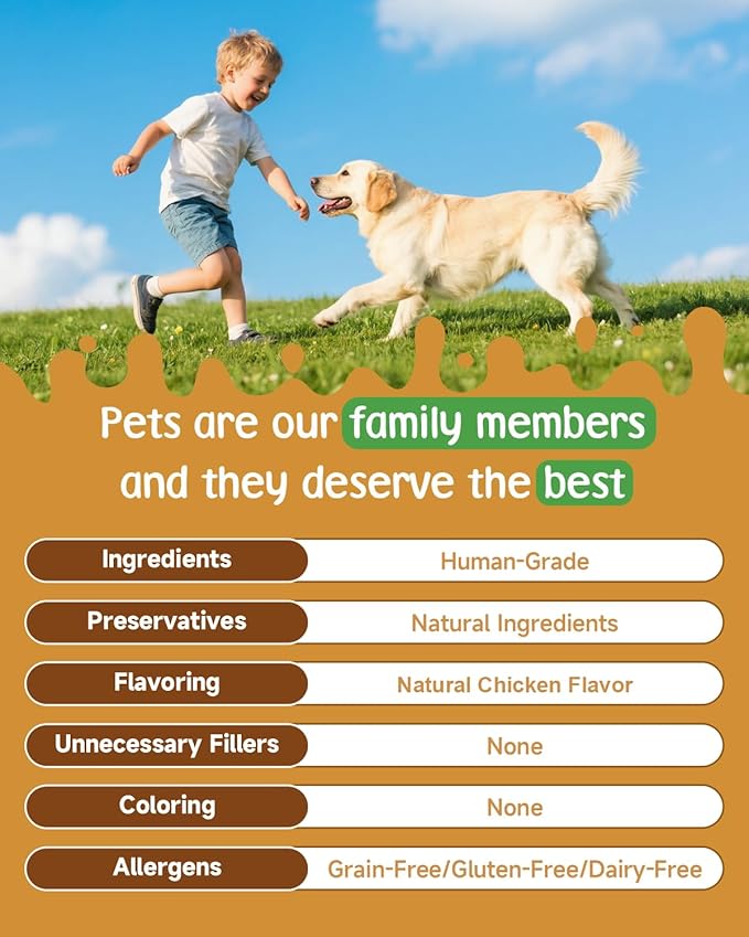 Mushroom for Dogs - Turkey Tail for Dogs - 9 Organic Mushroom Supplement with Turkey Tail, Reishi, Lions Mane - Hip & Joint, Skin & Coat, Digestive, Cellular, Immune Health Support - Chicken Flavor