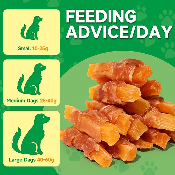 Chicken Wrapped Dog & Cat Chew Treats, Cheese Sticks, 10 oz