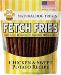 Chicken and Sweet Potato Dog Treats, Soft Chicken Jerky for Small and Large Breeds, Naturally Healthy, Made in The USA (5 oz)