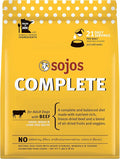 Sojos Complete Beef Recipe Adult Grain-Free Freeze-Dried Raw Dog Food, 7 Pound Bag