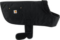Carhartt Firm Duck Insulated Dog Chore Coat, Durable Weather Resistant Jacket for Cold and Windy Conditions, Black, Small