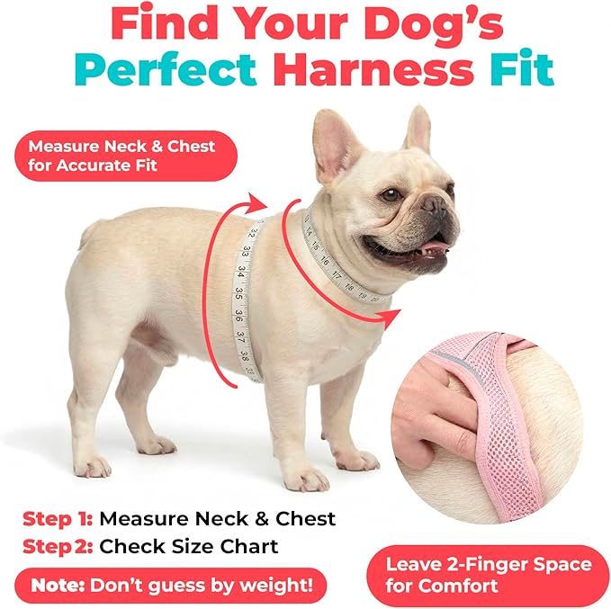 Best Pet Supplies Voyager Step-in Air Harness - All Weather Mesh, Reflective, No Pull Harness for Dogs, Cats - Secure with Hook & Loop Fastener, Buckle, Double D-Rings - Khaki, XL