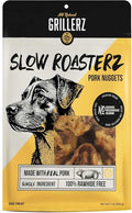 Grillerz Pork Nuggets, 1lb Bag, Single Ingredient, All Natural Pig Ears for Dogs, Dog Chew for Healthy Teeth, High Protein, Easily Digestible, For All Life Stages