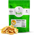 Healthy Dogma Banana Chips Treat for Dogs - All-Natural, & Clean Ingrediant Snacks - Supports Digestion, Energy & Immune Health - Perfect for Training & Sensitive Stomachs,(8 oz)