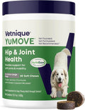 YuMOVE Hip & Joint Supplement for Large Dogs - with Glucosamine Chondroiton, Green Lipped Mussel, Hyaluronic Acid, and Omega 3 Joint Supplement for Stiffness and Mobility - 60 Chews (Large/XL Dogs)