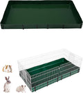 Guinea Pig Cage Liner, for Midwest Cage 24"x47" Waterproof/Leakproof Base for Guinea Pig Cages. Reusable Bottom for Rabbits Hamsters Hedgehogs and Other Small Animals. Green