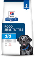 Hill's Prescription Diet d/d Food Sensitivities Dry Dog Food, Potato & Salmon, 8 lb. Bag