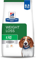 Hill's Prescription Diet r/d Weight Reduction Dry Dog Food, Chicken, 8.5 lb. Bag