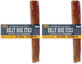 Cadet Bully Hide Sticks for Small Dogs – All-Natural Beef Pizzle, High Protein, Low Fat, Long-Lasting, Grain & Rawhide-Free Dog Chews for Aggressive Chewers, Small (1 Count) (Pack of 2)