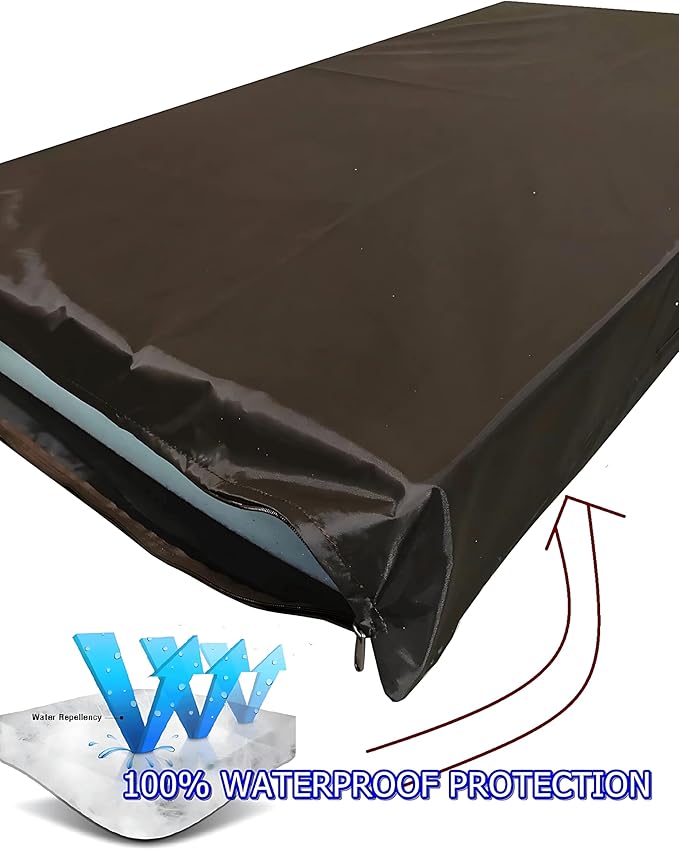 Dogbed4less Orthopedic Gel Cooling Memory Foam Pet Bed with Waterproof Liner and External Black Canvas + Bonus Microsuede Antislip Covers for Small to Medium Dogs 35X20X4 Inches