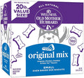 Old Mother Hubbard Wellness Original Mix Dog Biscuits, Natural, Training Treats, Four Flavors, Small Size, (20 Pound Box)