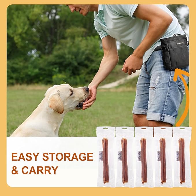 Amzey Collagen Treats for Dogs, 10" Rawhide Retriever Rolls Dog Chews Treats, Duck Wrapped Rawhide Bones Long-Lasting for Large Dogs 50lbs Up, All Natural Duck Basted Dog Rawhide Chews, 5 Count