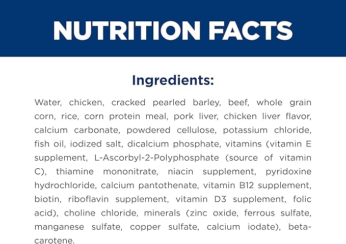 Hill's Science Diet Adult 1-6 Premium Nutrition Wet Dog Food, Chicken & Beef, 13 oz. Cans, 12-Pack