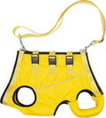Dog Lift Harness Full Body Support & Recovery Sling Pet Lift Vest Adjustable Straps with Handle for Old, Joint Injuries, Arthritis,Disabled Dogs Walk Sturdy and Durable (Yellow, X-Large)