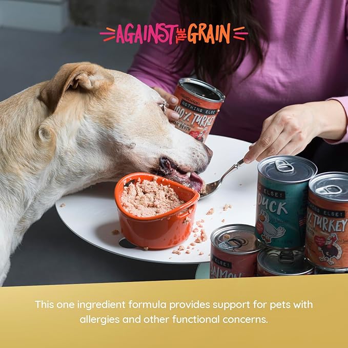 Evanger's Against The Grain Nothing Else! 100% Chicken Dog Food – 12 Count, 11 oz Each – Single-Ingredient Loaf Texture in Natural Bone Broth – Wet Dog Food – Grain & Gluten Free