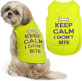 Parisian Pet Dog Shirt – 100% Cotton Shirts for Medium Dogs – Sleeveless Puppy Vest – Lightweight and Breathable Pet Apparel – Pullover Summer Dog Clothes - Stretchy Funny T Shirts for Dogs
