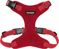 Voyager Step-in Pet Harness - All Weather Mesh, Adjustable Step in Harness for Cats and Dogs by Best Pet Supplies - Red, XL
