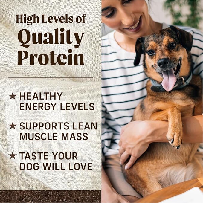 Merrick Premium Grain Free Dry Adult Dog Food, Wholesome and Natural Kibble with Real Duck and Sweet Potato - 4.0 lb. Bag