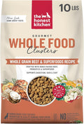 The Honest Kitchen Human Grade Whole Food Clusters Dog Whole Grain Beef & Oat 10 lb Bag