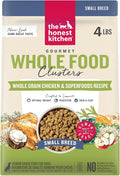 The Honest Kitchen Whole Food Clusters Small Breed Whole Grain Chicken Dry Dog Food, 4 lb Bag