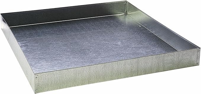 Pet Lodge® Steel Dropping Pan | Rabbit Tray Pan | Waste Pan | 30 X 30