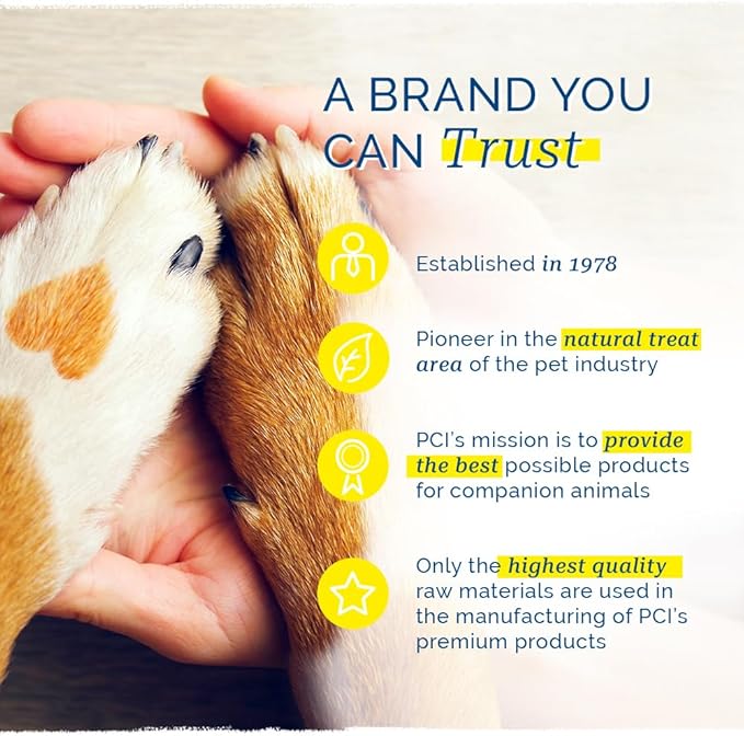 PCI Pet Center, Inc. Chicken Breast Cutlets for Dogs - 100% Natural Dehydrated Dog Treats - Single Ingredient, Premium Quality - Zero Additives or Artificial Colors - Made in The USA - 1lb