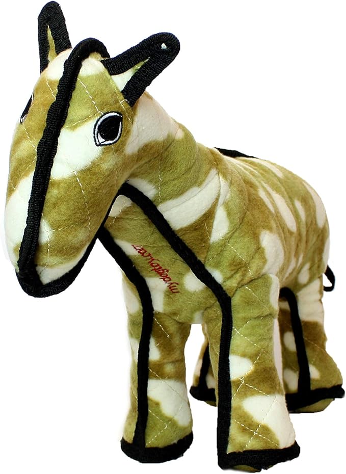 TUFFY - World's Tuffest Soft Dog Toy -Barnyard- Multiple Layers. Made Durable, Strong & Tough. Interactive Play (Tug, Toss & Fetch). Machine Washable & Floats. (Horse, Large 2 Pack)