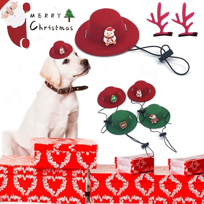 Christmas Pet Dog Hat,Cosplay Dog Hat,Cute Outdoor Hat,Dog Party Hat for Small Medium Dogs,Holiday Decoration Cap Perfect for Dog Cat （Crooked Duck）