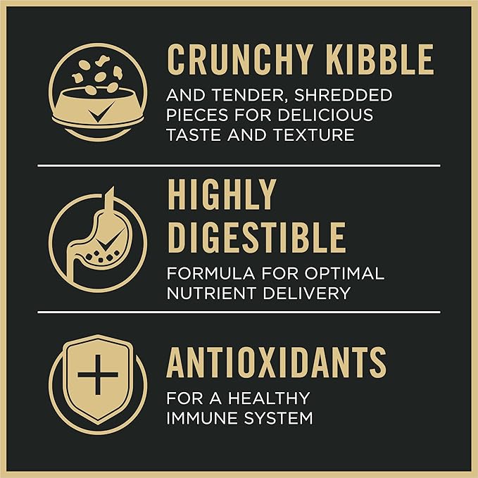 Purina Pro Plan Small Breed 7 Plus Shredded Blend Chicken and Rice Formula Senior Dog Food, 6 lb Bag, High Protein, Supports Joint Health