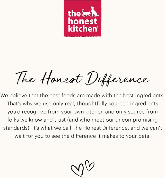 The Honest Kitchen Whole Food Clusters Grain Free Chicken Dry Cat Food, 1 lb Trial Pouch (Pack of 2)