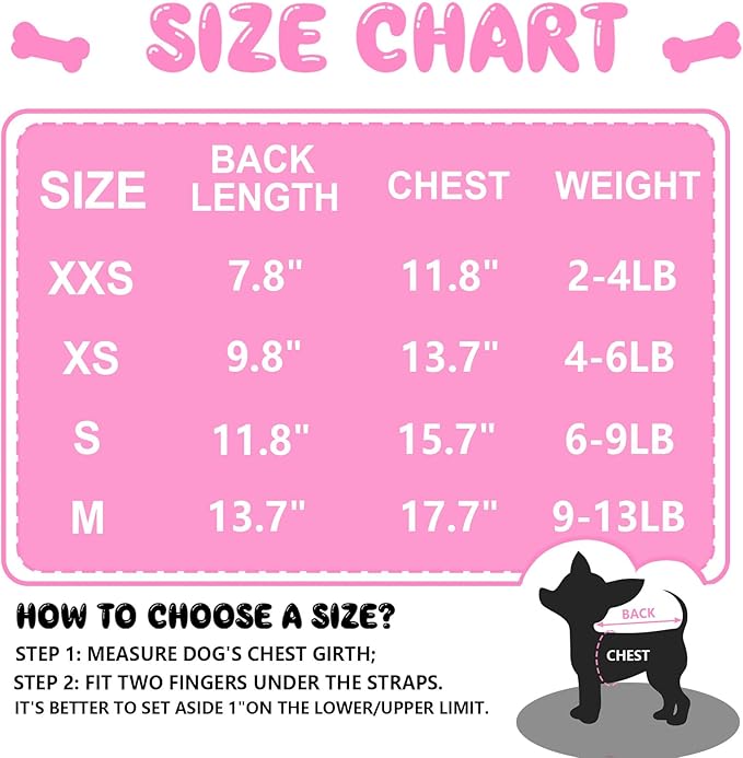Generic 4 Pieces Summer Dog Clothes for Small Girls - Soft Puppy Shirts, Cute Chihuahua Teacup Outfits, Breathable Pet Clothing (Small, Pink, Purple)