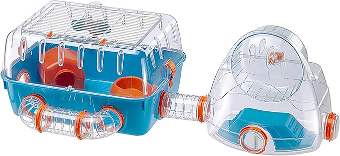 Ferplast Hamster Cage, 31.3 x 11.61 10.61 x 10.35