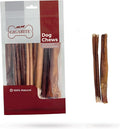 GigaBite Bully Sticks for Dogs All Natural Beef Pizzle Dog Chews, Odor & Rawhide Free Dog Treats, Long Lasting High Protein Chews Digestible Dental Dog Treat - Sticks (Regular 6"), Pack of 8