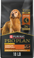 Purina Pro Plan Senior Dog Food With Probiotics for Dogs, Shredded Blend Chicken & Rice Formula - 18 lb. Bag
