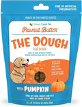 Pawnut Butter The Dough-Pumpkin Cookie Dough For Dogs 5 oz Digestive, Soft Treats with Real Peanut Butter, Made with Natural Ingredients, Dog Training Treats Wrapping Pills, Xylitol Free