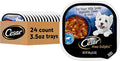 Cesar Home Delights Adult Wet Dog Food, Pot Roast Flavor with Vegetables in Dinner Sauce, Wet Food for Dogs, 3.5 oz Easy Peel Trays, 24 Count