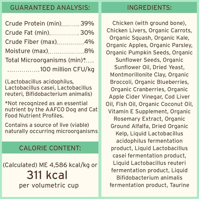 Primal Freeze Dried Dog Food, Pronto Mini Nuggets, Chicken;Scoop & Serve,Complete & Balanced Meal; Also Use As Topper or Treat; Premium, Healthy, Grain Free, High Protein Raw Dog Food 16 oz(Pack of 2)