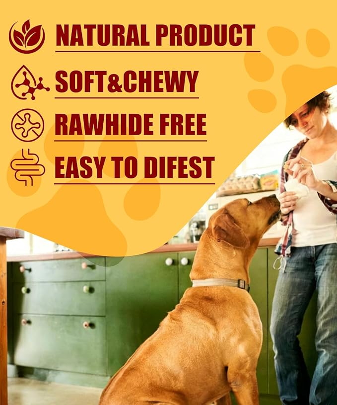 Chicken Wrapped Sweet Potato Dog Treats 10.6oz Chicken Jerky Training Treats for Puppy Dogs Rawhide Gluten Grain Free w/Taurine Dog Snacks Limited-Ingredient Treats Low Fat High Protein