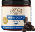 Hemp Well Hip and Joint Soft Chews – Supports Mobility and Promotes Healthy Hips and Joints for Dogs, Organically Sourced (60 Count)