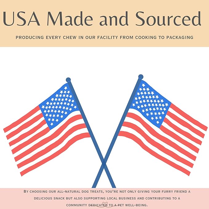 Natural Chicken Feet for Dogs (40 Pack) - 100% USA Sourced and Made - Single Ingredient - High Protein, Low Calories - Slow-Roasted Dog Chews (40 Counts)