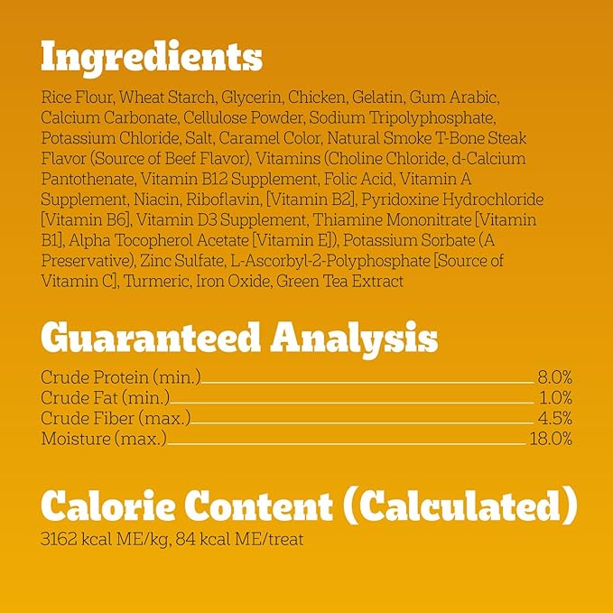 Pedigree Dentastix Dog Dental Treats, Large Breed Dog Treats, Beef Flavor, 1.67 lb. Bag (32 Treats Total)