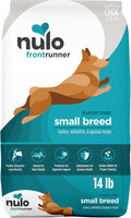 Nulo Frontrunner Dry Dog Food Small Breed - High-Protein Turkey, Whitefish & Quinoa Recipe, Natural Puppy & Adult Dog Food, Small Sized Kibble with Probiotics, Taurine, Omega 3, 5lb Bag