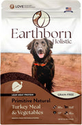 Earthborn Holistic Primitive Natural Turkey Meal & Vegetables Grain-Free Dry Dog Food 12.5 lb