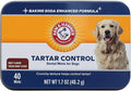 Arm & Hammer for Pets Tartar Control Dental Mints for Dogs | Dog Dental Mints Help Reduce Plaque & Tartar Buildup Without Brushing | Beef Flavor, 40 Count