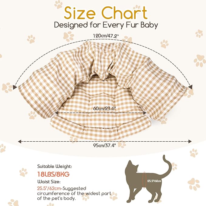 Bunny Tunnel Bed, 2-in-1 Collapsible Tunnel Tubes with Removable Cushion Bed, Cozy Bunny Hideout Rabbit Tunnel Tube Toys for Cats Kittens Rabbits Small Animals