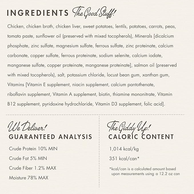 Fromm Chicken & Sweet Potato Pate Dog Food - Premium Wet Dog Food - Chicken Recipe - Case of 12 Cans