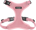 Voyager Step-in Pet Harness - All Weather Mesh, Adjustable Step in Harness for Cats and Dogs by Best Pet Supplies - Pink, S