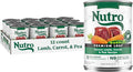 Nutro Natural Choice Premium Loaf Canned Dog Food, Adult Wet Dog Food Lamb Recipe 12.5 oz. cans (12 Count)