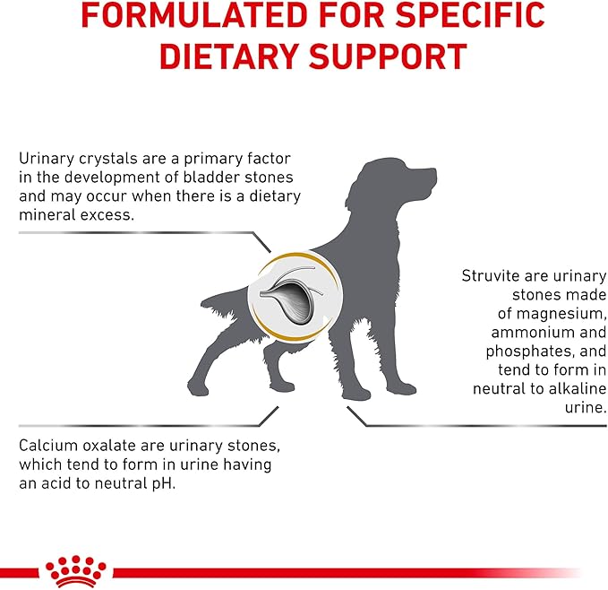 Royal Canin Veterinary Diet Canine Urinary SO Adult Dry Dog Food, 25.3 lb Bag