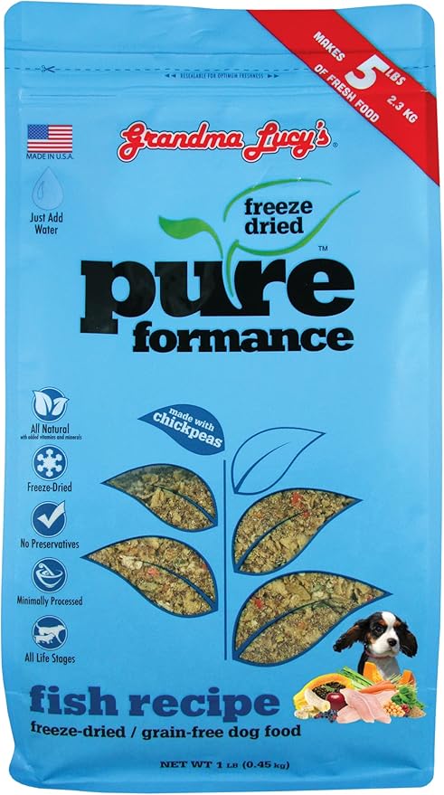 Pureformance Fish Dog Food - 1lb